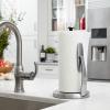 Porte essuie-tout GOOD GRIPS 31 cm, argent, acier inoxydable, OXO