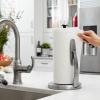 Porte essuie-tout GOOD GRIPS 31 cm, argent, acier inoxydable, OXO