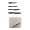 Set de bloc à couteaux DOORSTORE 10303, set de 5 pc, Joseph Joseph
