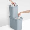 Poubelle GORECYCLE 30112 46 l, pour le tri des déchets, gris, Joseph Joseph