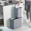 Poubelle GORECYCLE 30112 46 l, pour le tri des déchets, gris, Joseph Joseph