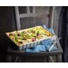 Plat de cuisson four 24 x 34 cm, rouge, céramique, Emile Henry