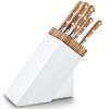 Bloc à couteau ARLES, avec couteaux PROVENÇAO, set de 6 pc, Lion Sabatier