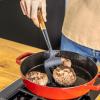 Spatule 31 cm, marron, silicone, Staub