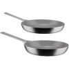 Poêle à frire CONVIVIO 24 cm, acier inoxydable, Alessi
