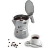 Cafetière italienne MOKA 70 ml, noir, aluminium, Alessi