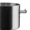 Batterie de cuisine CONVIVIO, set de 4 pc, avec couvercles, acier inoxydable, Alessi