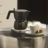 Cafetière italienne MOKA 150 ml, noir, aluminium, Alessi