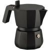 Cafetière italienne MOKA 150 ml, noir, aluminium, Alessi