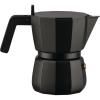 Cafetière italienne MOKA 150 ml, noir, aluminium, Alessi