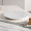 Balance de cuisine digitale PLISSÉ 27 cm, blanc, plastique, Alessi