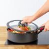 Couvercle de marmite INGENIO L9846753 28 cm, verre, Tefal