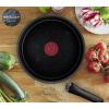 Batterie de cuisine INGENIO BLACK STONE L3998902, set de 4 pc, noir, aluminium, Tefal