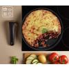 Batterie de cuisine INGENIO BLACK STONE L3998902, set de 4 pc, noir, aluminium, Tefal