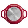 Faitout AIR E2544655 24 cm, 4,7 l, rouge, Tefal