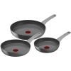 Ensemble de poêles RENEW ON, set de 3 pc, céramique, Tefal