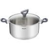 Batterie de cuisine DAILY COOK G712SA55, set de 10 pc, argent, acier inoxidable, Tefal