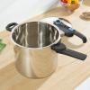 Autocuiseur SECURE TRENDY P2584401 8 l, acier inoxidable, Tefal