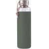 Bouteille d'eau 600 ml, olive, verre, Black+Blum