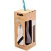 Bouteille d'eau EAU GOOD 800 ml, bleu, tritan, Black+Blum