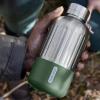 Bouteille d'eau EXPLORER 650 ml, olive, acier inoxydable, Black+Blum