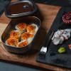 Lunchbox 1 l, orange, acier inoxydable, Black+Blum