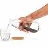 Carafe à eau EAU GOOD 800 ml, transparent, en verre, Black+Blum