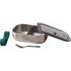 Lunchbox 1 l, marine, acier inoxydable, Black+Blum