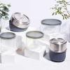 Lunchbox 450 ml, gris, verre, Black+Blum