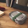 Lunchbox 1 l, olive, acier inoxydable, Black+Blum