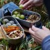 Lunchbox 1 l, gris, acier inoxydable, Black+Blum