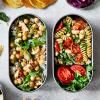 Lunchbox 1 l, gris, acier inoxydable, Black+Blum