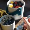 Lunchbox LUNCH POT 900 ml, marine, plastique, Black+Blum