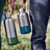 Bouteille d'eau EXPLORER 850 ml, marine, acier inoxydable, Black+Blum