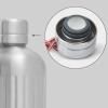 Bouteille d'eau EXPLORER 850 ml, marine, acier inoxydable, Black+Blum