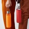 Bouteille d'eau 600 ml, orange, verre, Black+Blum