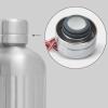 Bouteille d'eau EXPLORER 850 ml, orange, acier inoxydable, Black+Blum