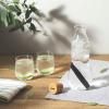 Carafe à eau EAU GOOD 1,1 l, transparent, en verre, Black+Blum