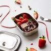 Lunchbox 600 ml, olive, acier inoxydable, Black+Blum