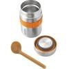 Lunchbox 400 ml, orange, acier inoxydable, Black+Blum