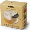 Lunchbox 750 ml, amande, verre, Black+Blum
