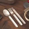 Set de couverts, set de 3, avec étui, acier inoxydable, Black+Blum