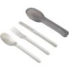 Set de couverts, set de 3, avec étui, acier inoxydable, Black+Blum