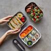Lunchbox 1 l, marine, plastique, Black+Blum