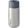 Mug de voyage 340 ml, gris, acier inoxydable, Black+Blum