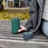 Mug de voyage 340 ml, olive, verre, Black+Blum