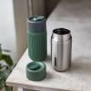 Mug de voyage 340 ml, olive, verre, Black+Blum
