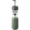 Mug de voyage 340 ml, olive, verre, Black+Blum