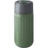 Mug de voyage 340 ml, olive, verre, Black+Blum