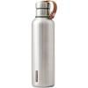 Bouteille isotherme 750 ml, olive, acier inoxydable, Black+Blum